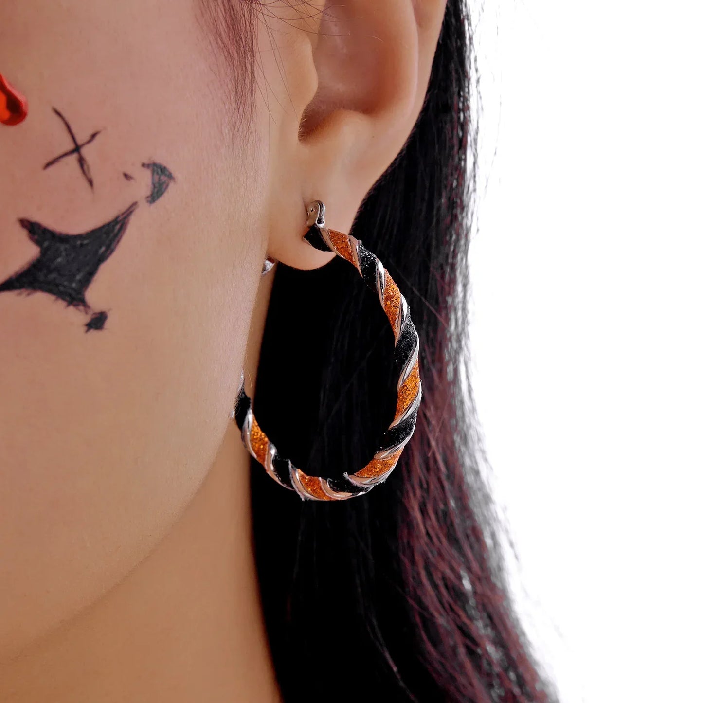 Cute Halloween Dangle Earrings for Women - Cartoon Pumpkin - Ghost Spider Drop Oil Earring