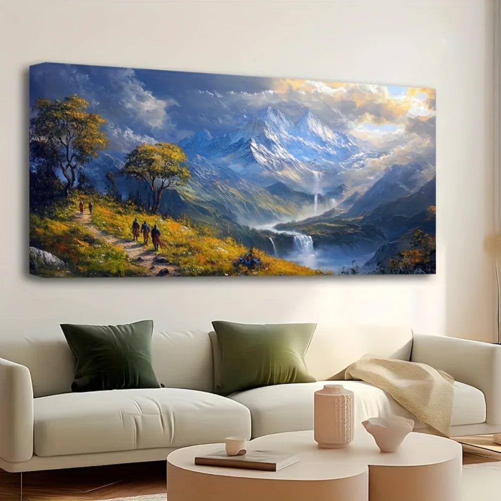 California landscape wall art painting
