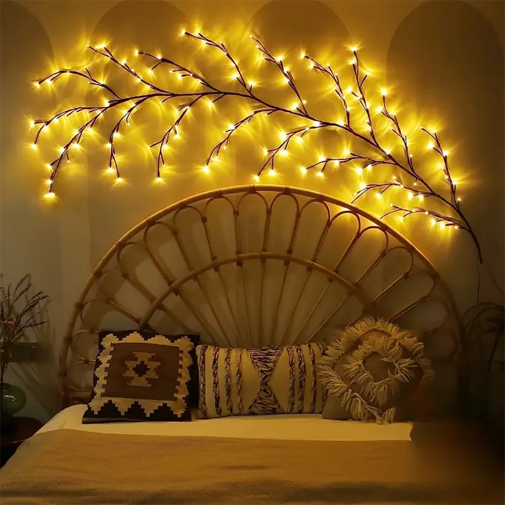 Outdoor Lighting - Light String Solar Tree and Vine Lamp - 96LED Tree Branches Light - Waterproof  - Decorative Lights