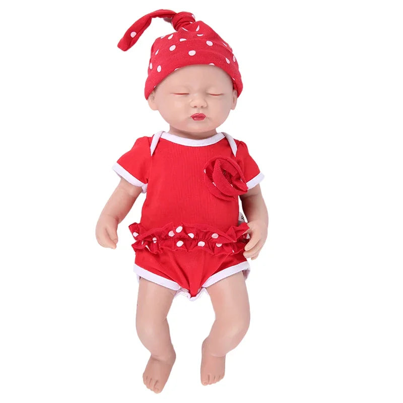 100% Full Silicone  Doll  Realistic Baby Toys -  Lifelike Newborn Baby - DIY Painted Dolls Kit for Children