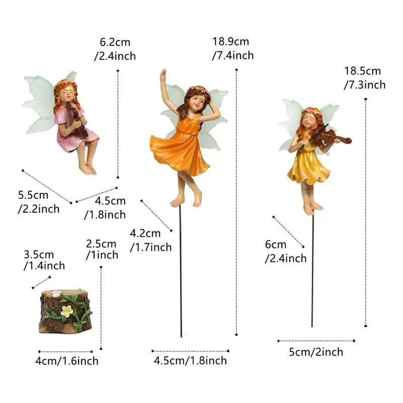 Garden Fairy Vintage  Figurines