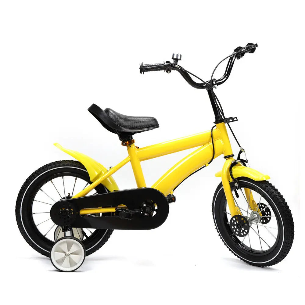 14 Inch Childrens Bicycle Boy Kids  Training Wheel 4Color Bicycle