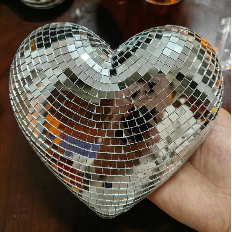 Hanging Love Heart - Glass Decorations - Style Figurines Miniatures Home Decor