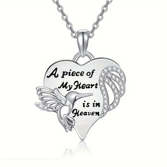 Hummingbird Pendant Necklace - Thanksgiving/Christmas Gift Idea